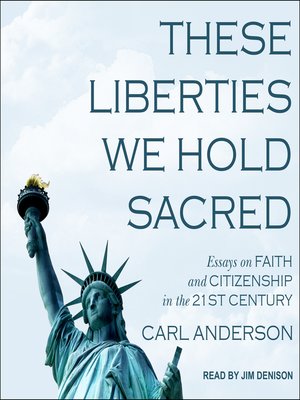 cover image of These Liberties We Hold Sacred